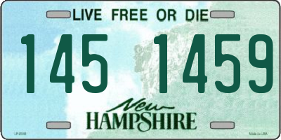 NH license plate 1451459