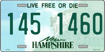 NH license plate 1451460