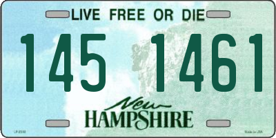 NH license plate 1451461