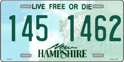 NH license plate 1451462