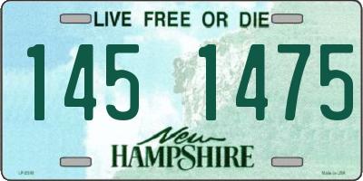 NH license plate 1451475