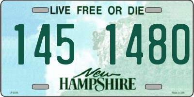 NH license plate 1451480