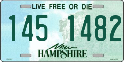 NH license plate 1451482