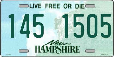 NH license plate 1451505
