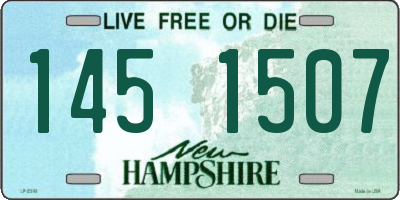 NH license plate 1451507
