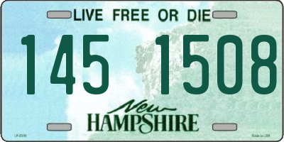 NH license plate 1451508