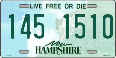 NH license plate 1451510