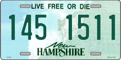 NH license plate 1451511