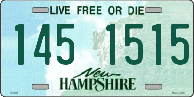 NH license plate 1451515