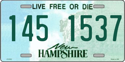 NH license plate 1451537