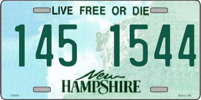 NH license plate 1451544