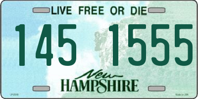 NH license plate 1451555