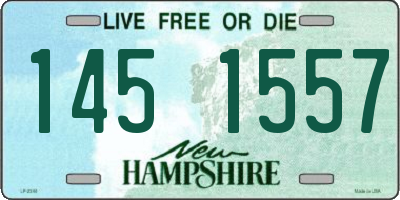 NH license plate 1451557