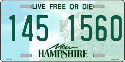 NH license plate 1451560