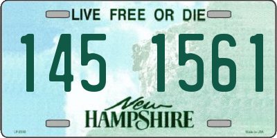 NH license plate 1451561