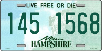 NH license plate 1451568