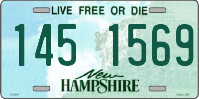 NH license plate 1451569