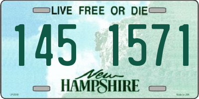 NH license plate 1451571