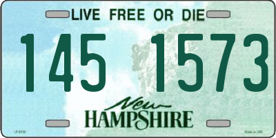 NH license plate 1451573