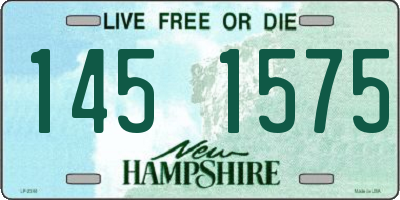 NH license plate 1451575