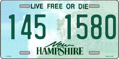NH license plate 1451580