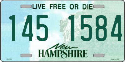 NH license plate 1451584