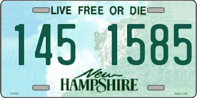 NH license plate 1451585