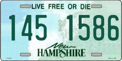 NH license plate 1451586
