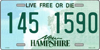 NH license plate 1451590
