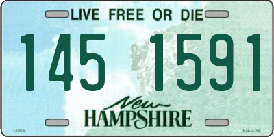 NH license plate 1451591