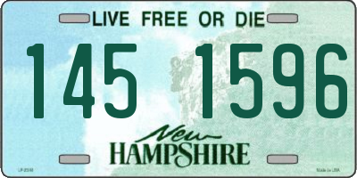 NH license plate 1451596