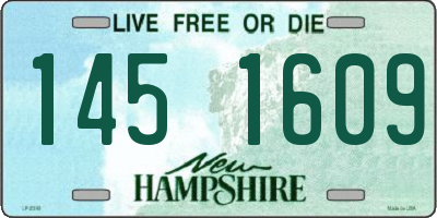 NH license plate 1451609
