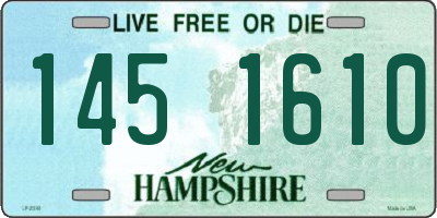NH license plate 1451610