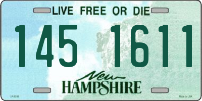 NH license plate 1451611