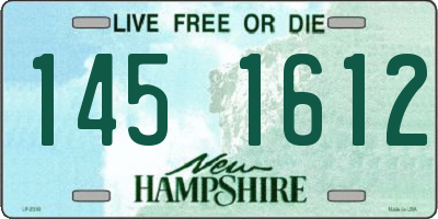 NH license plate 1451612