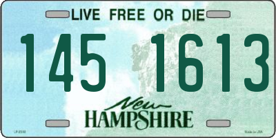 NH license plate 1451613