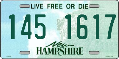 NH license plate 1451617