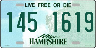 NH license plate 1451619