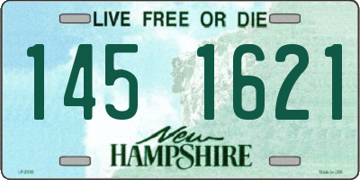 NH license plate 1451621