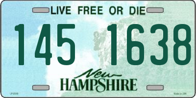 NH license plate 1451638