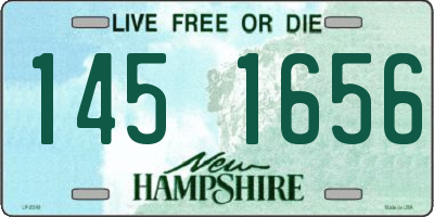 NH license plate 1451656