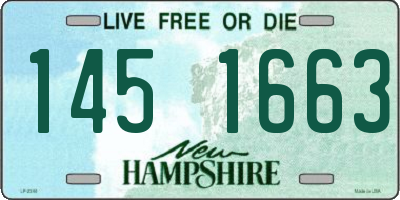 NH license plate 1451663