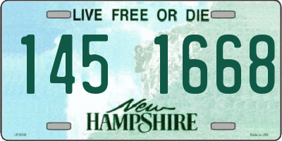 NH license plate 1451668