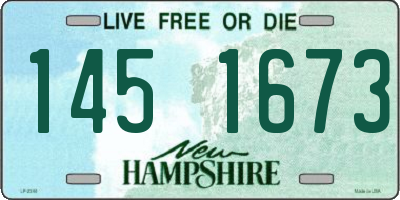 NH license plate 1451673