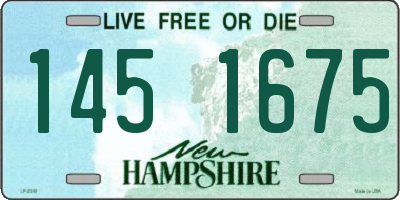 NH license plate 1451675