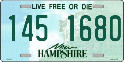 NH license plate 1451680