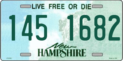 NH license plate 1451682