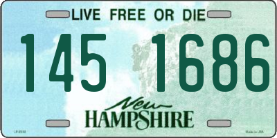NH license plate 1451686