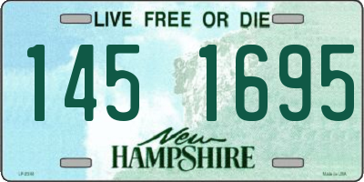 NH license plate 1451695