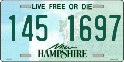 NH license plate 1451697